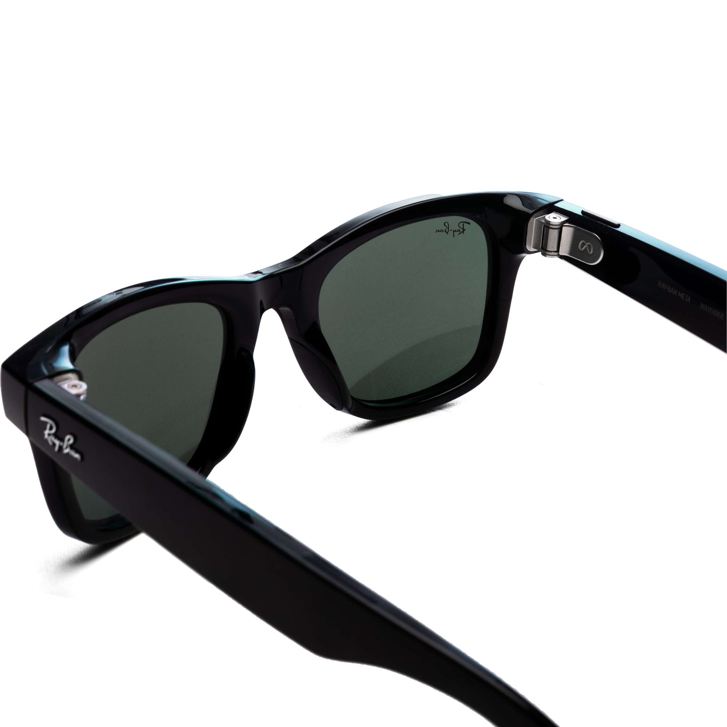 Meta Wayfarer Gen 2 - Shiny Black/G-15 Green