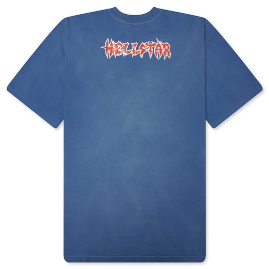 Metal Logo Tee - Blue