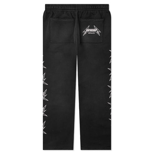 Metallica 40 Year Anniversary Sweat Pants - Stained Black