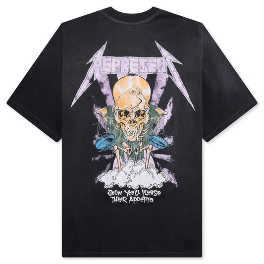 Metallica Justice S/S T-Shirt - Stained Black
