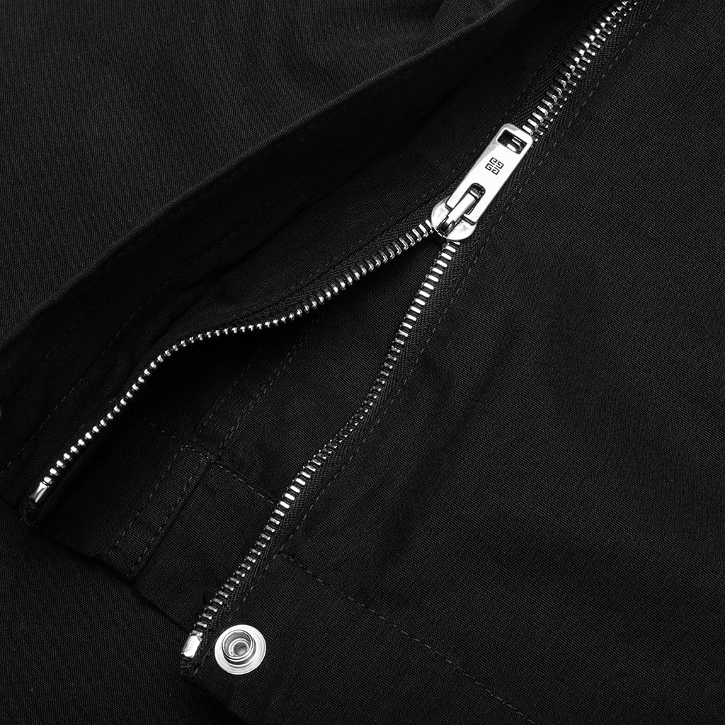 Cotton Cargo Pants - Black
