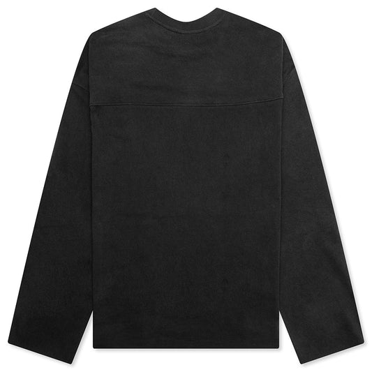 Miracle Academy Varsity L/S Shirt - Sunfade Black