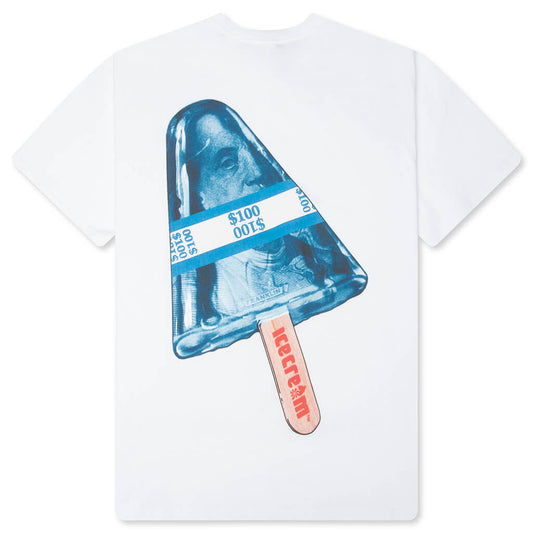 Money Pop S/S Tee - White