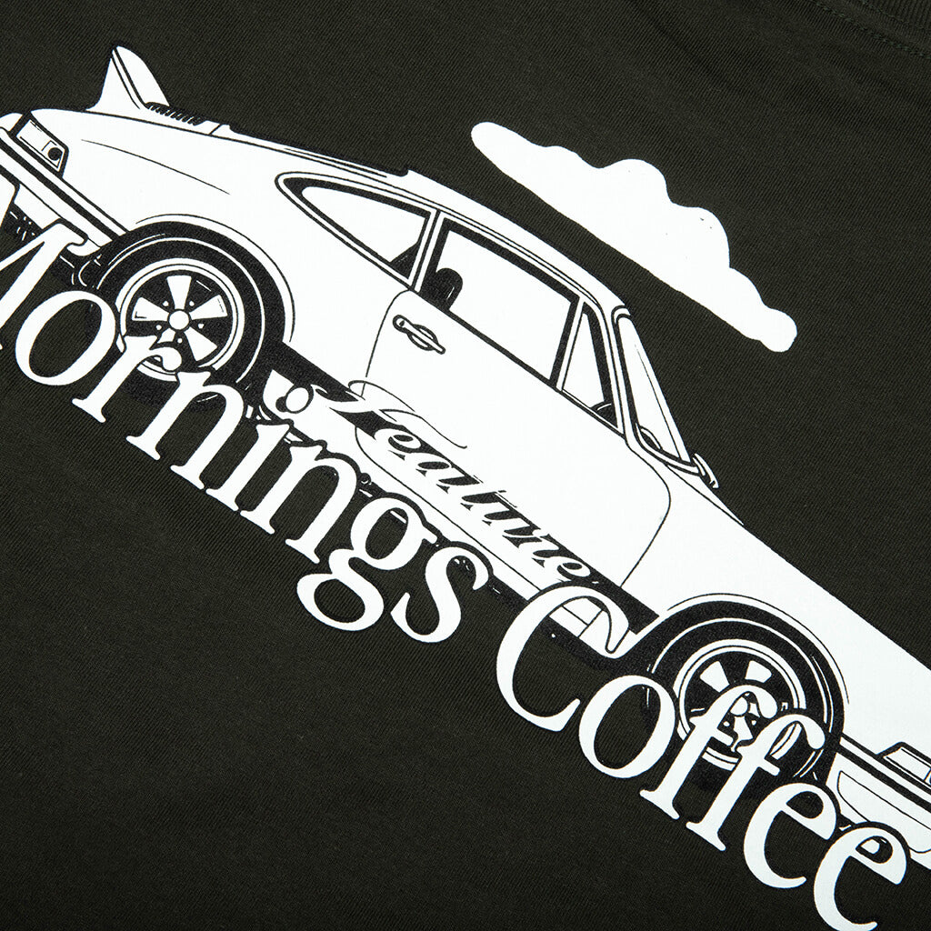 Morning Service Coffee Porsche Tee - Rosin