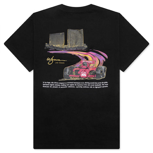 Motion Trail Tee - Black