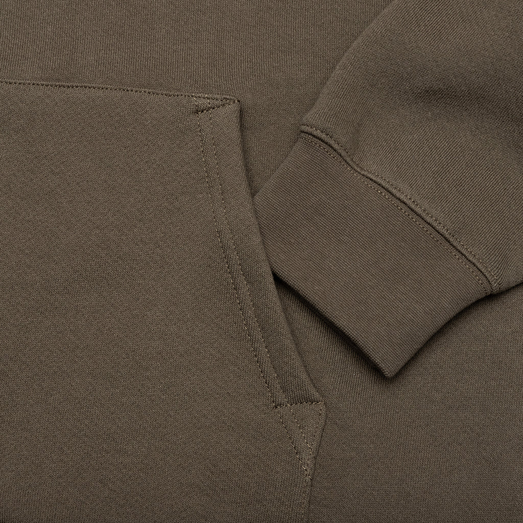 Museum Zip-Up Hoodie - Coffee