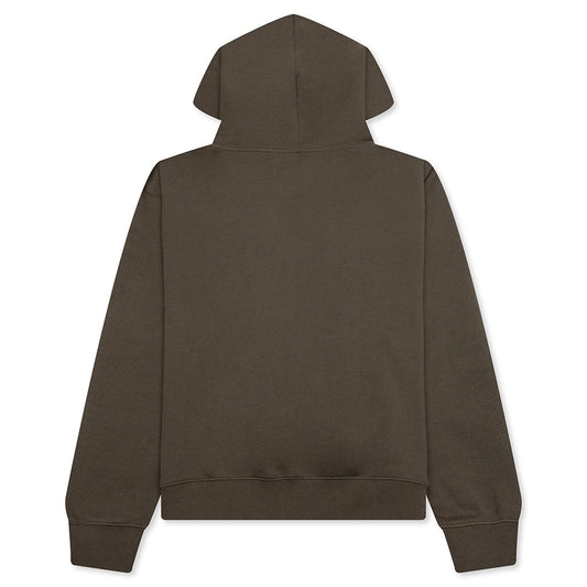 Museum Zip-Up Hoodie - Coffee