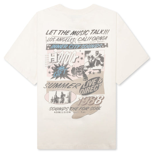 Music Language Tee - Cream