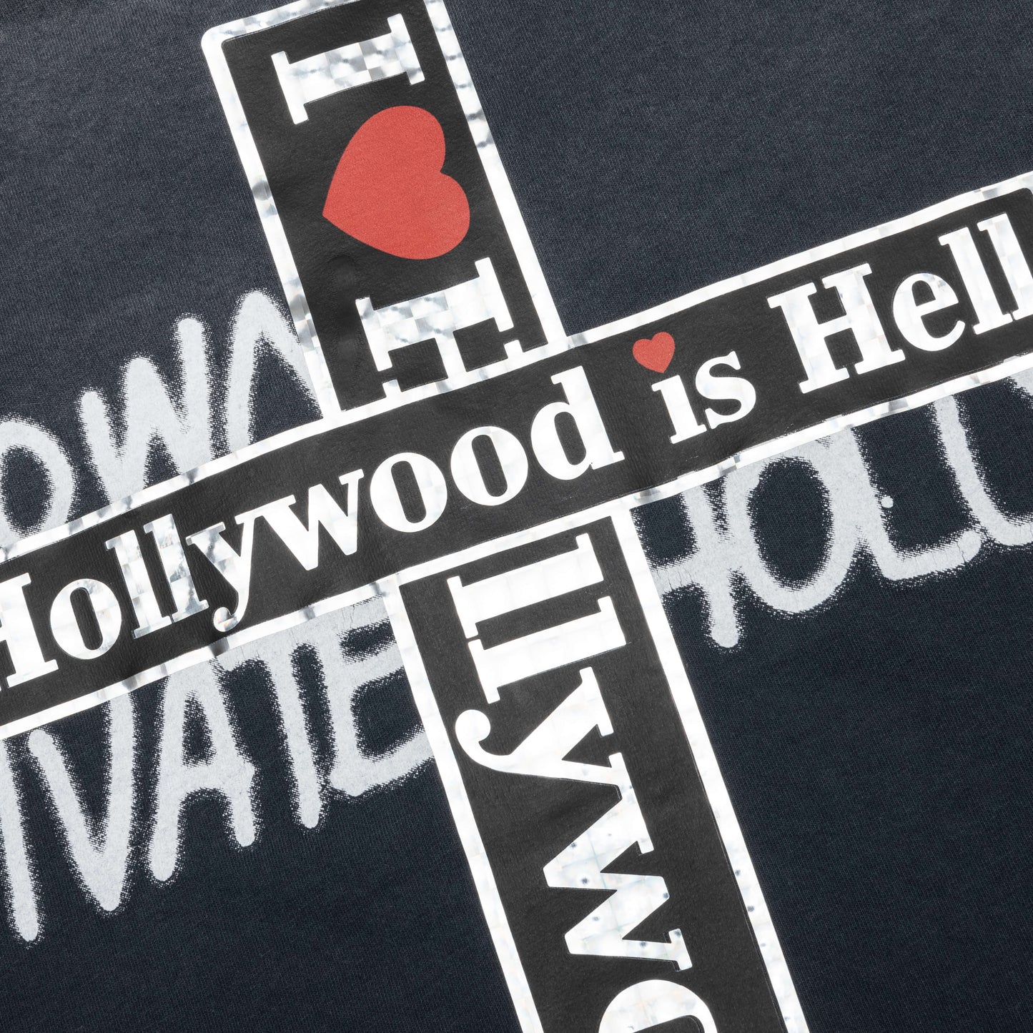 My Own Private Hollywood Tee - Vintage Black