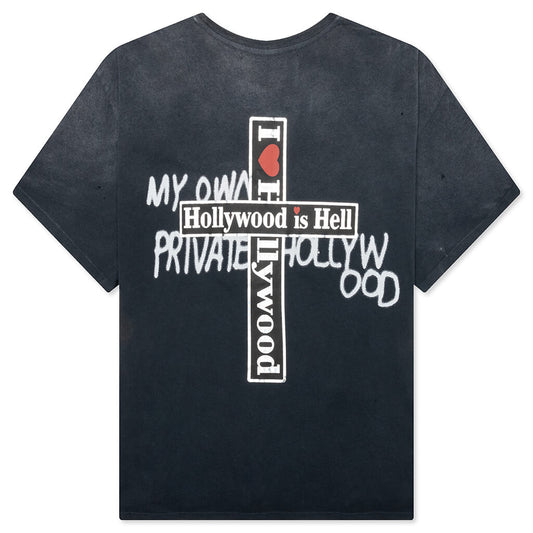 My Own Private Hollywood Tee - Vintage Black