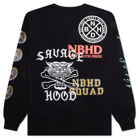 NH Tee LS-17 - Black