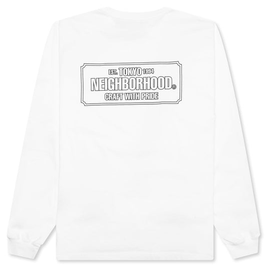 NH L/S Tee 1 - White
