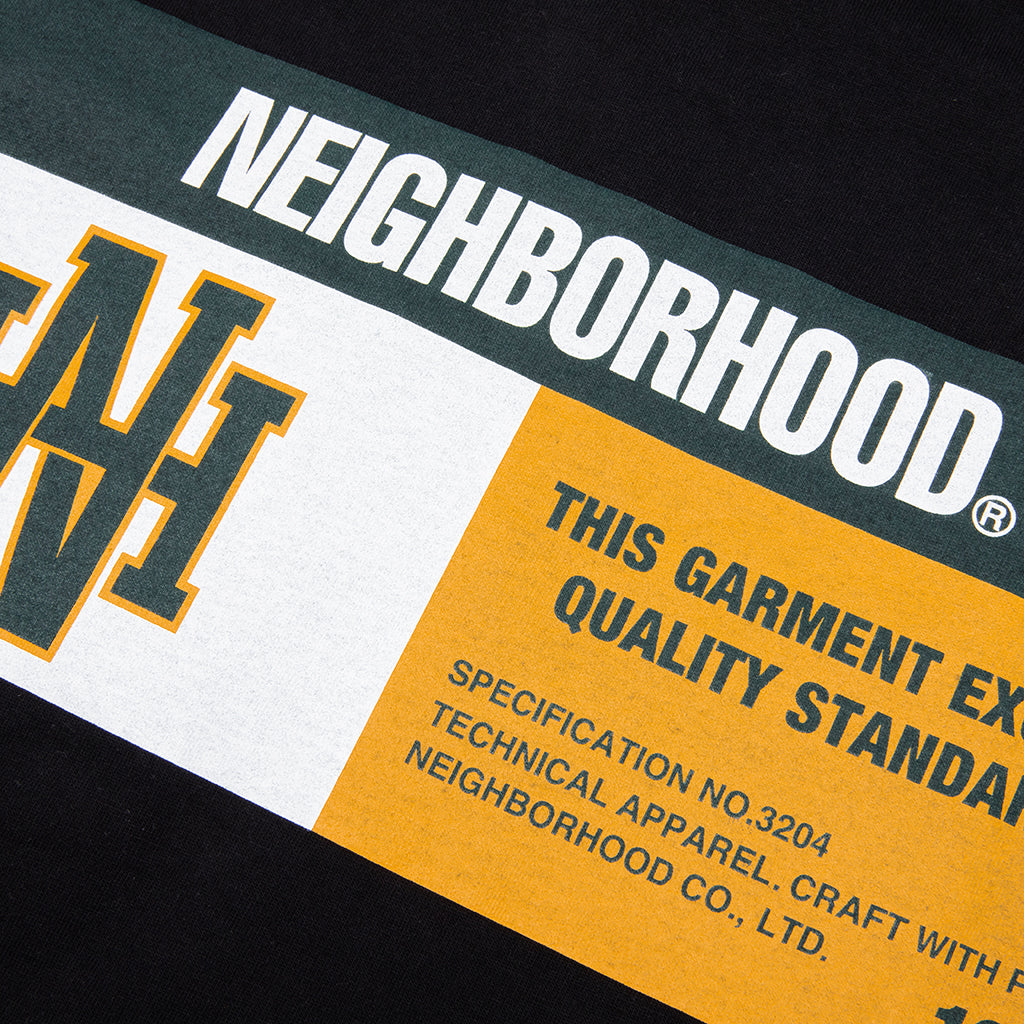 NH L/S Tee 8 - Black/Green