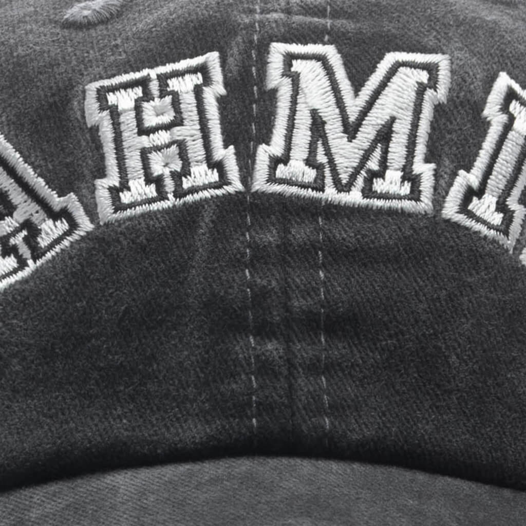 Nahmias Chenille Dad Cap - Off Black