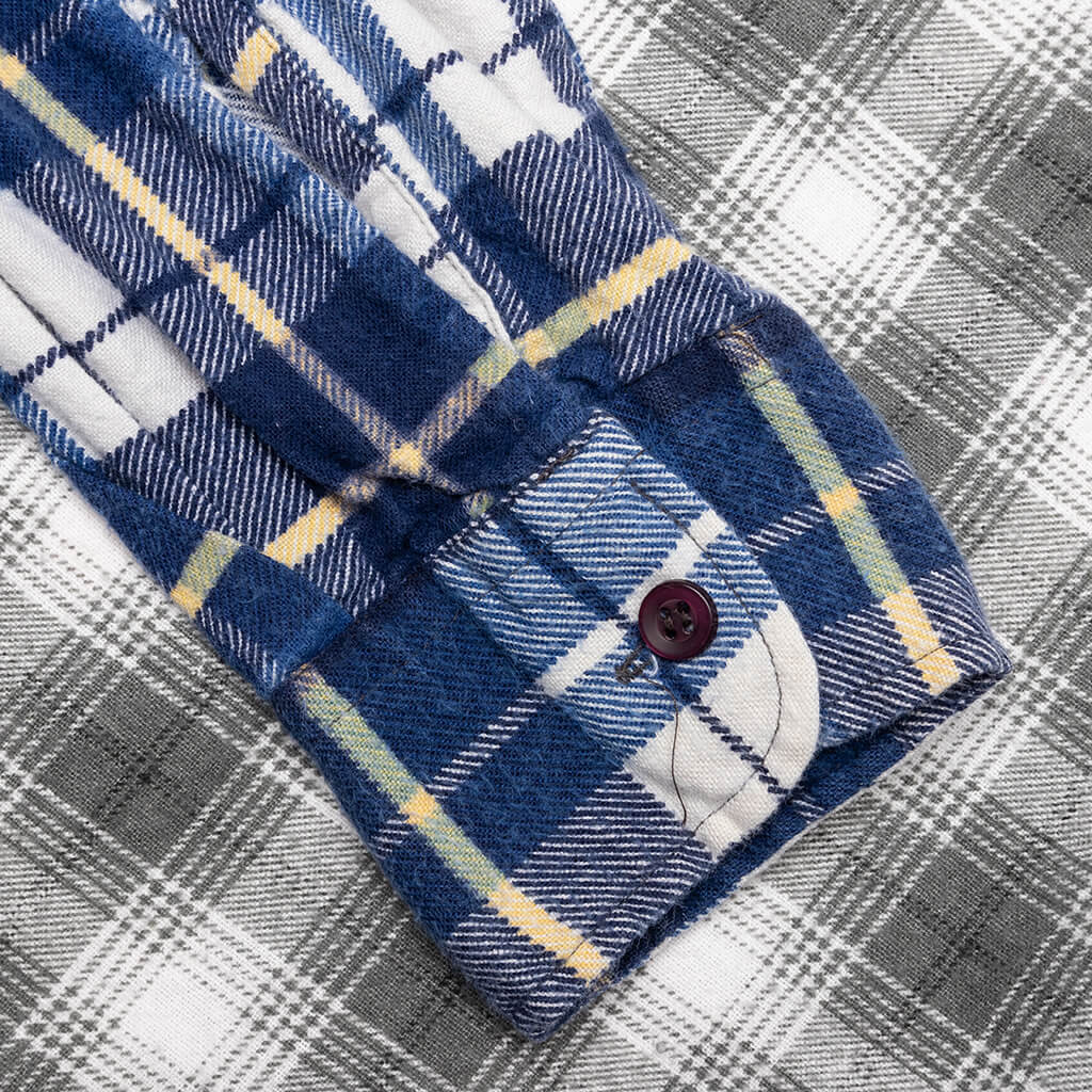 7 Cuts Shirt - White/Cement