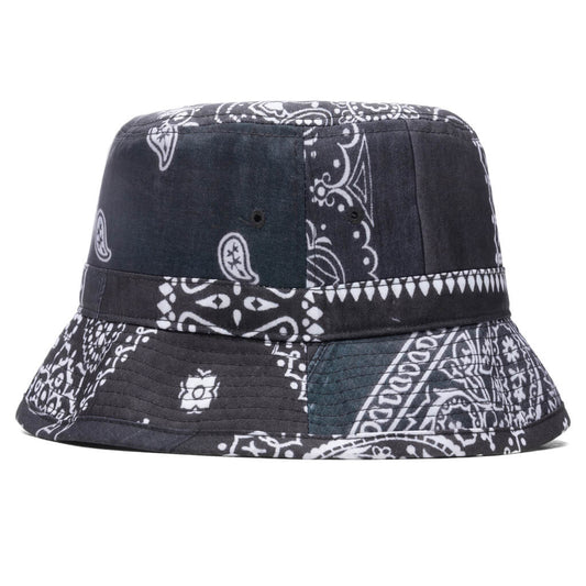 Bandana Chopped Hat - Black