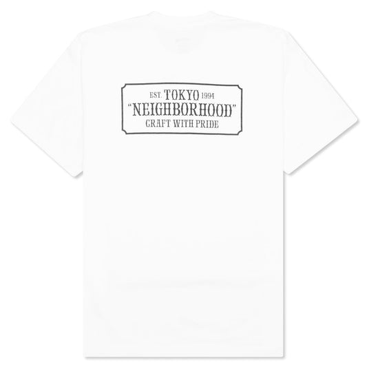 Bar & Shield S/S T-Shirt - White