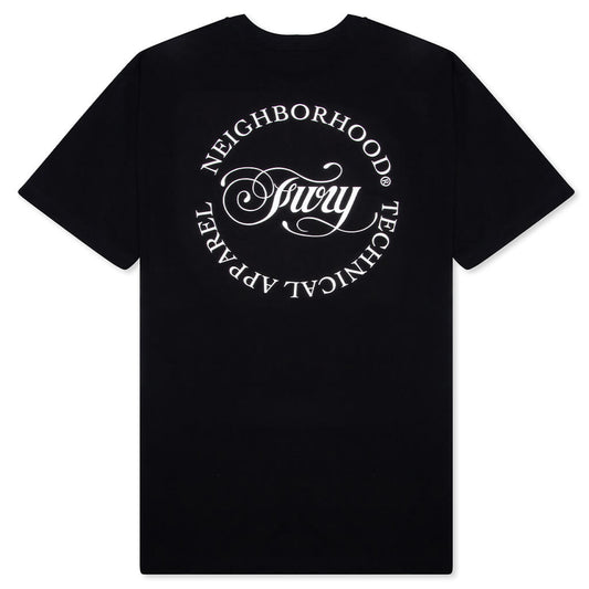 Fury S/S C-Tee - Black/White