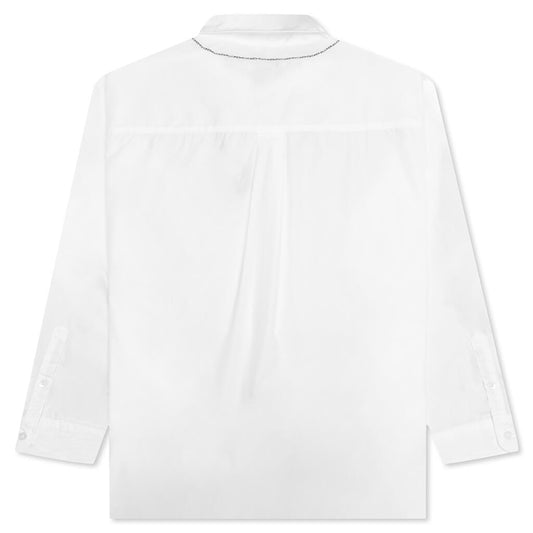 Medal SH L/S CO Shirts - White