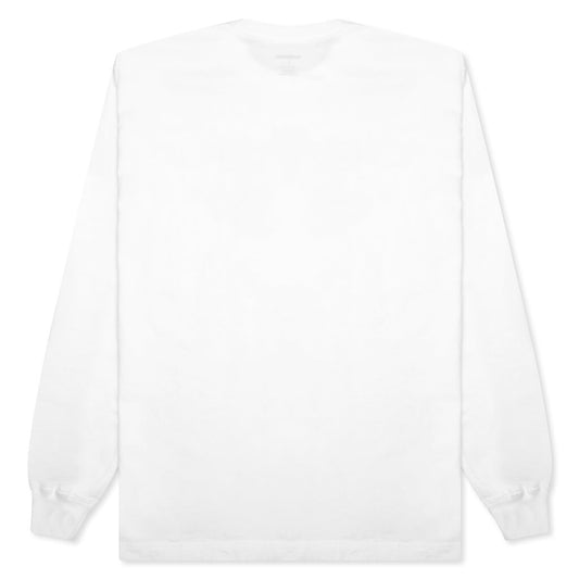 Mop-2 L/S C-Tee - White