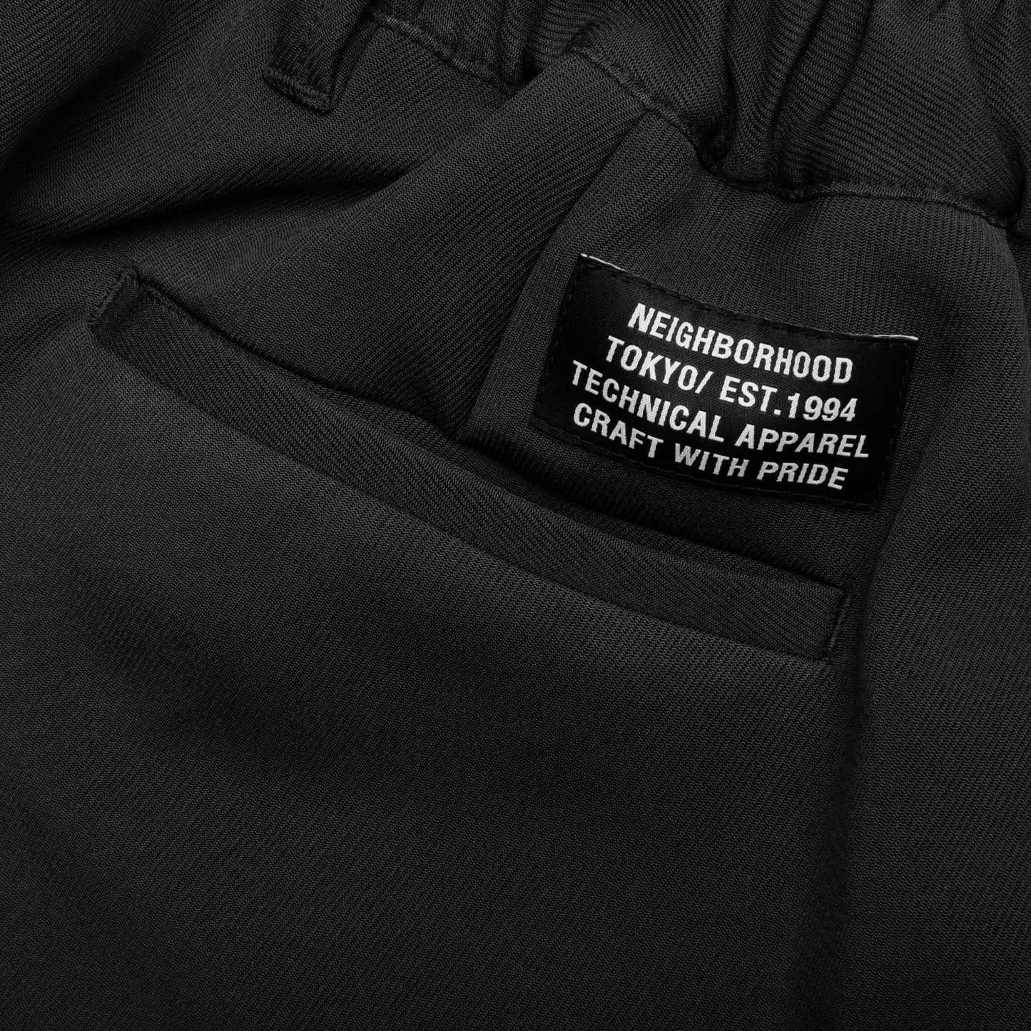 Tapered Silhouette PE Pant - Charcoal