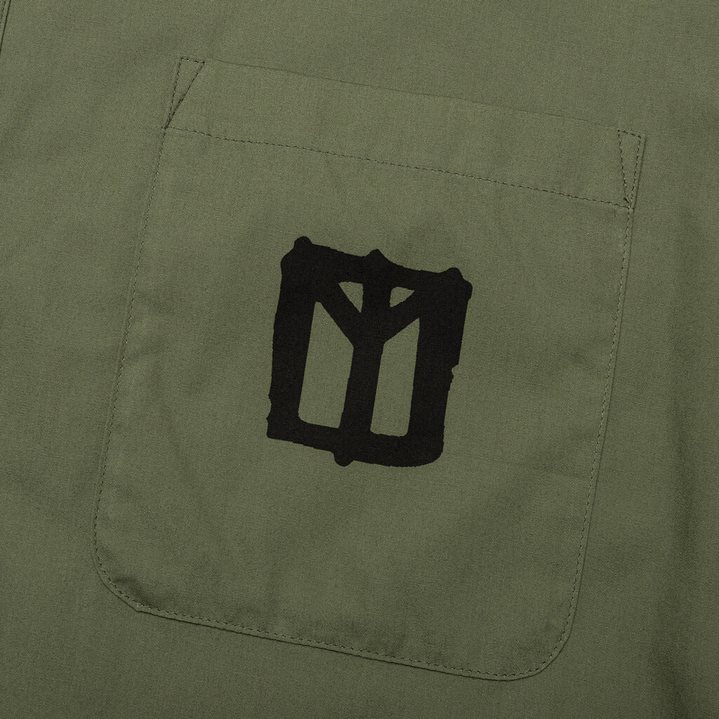 Neighborhood x Babylon BD Shirt SS-2 - Olive Drab