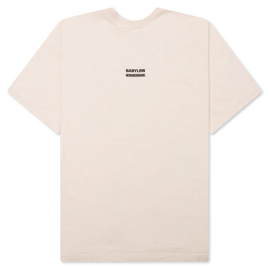 Neighborhood x Babylon Tee SS-1 - Beige
