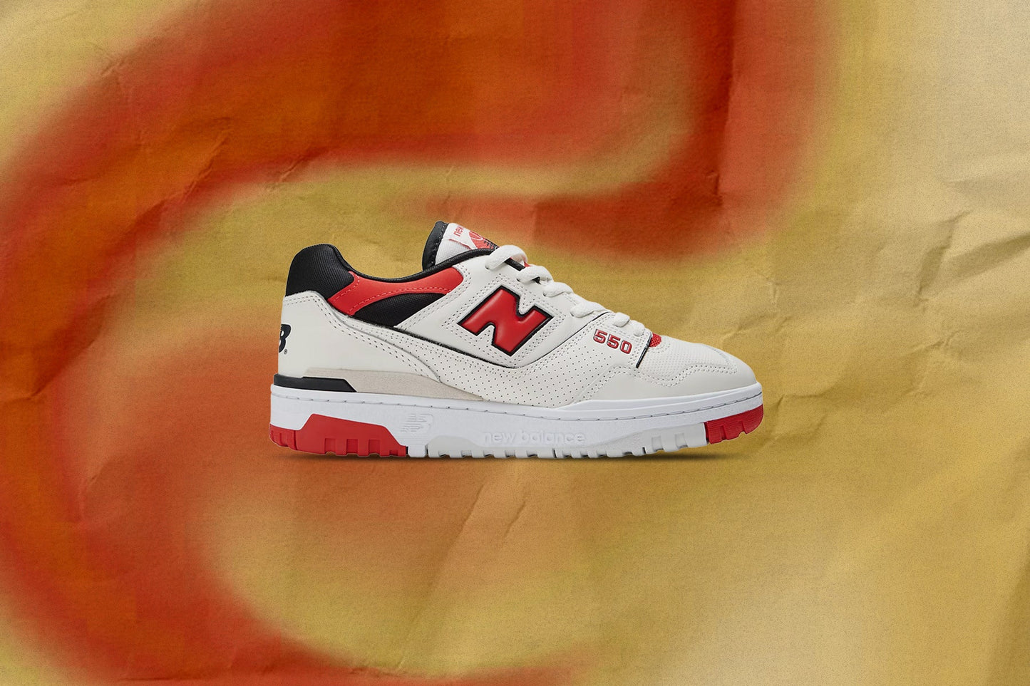 550 - Sea Salt/True Red