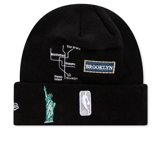 City Transit Knit Beanie - Brooklyn Nets