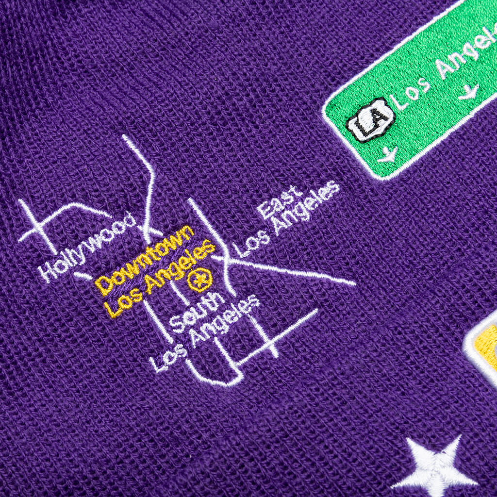 City Transit Knit Beanie - Los Angeles Lakers