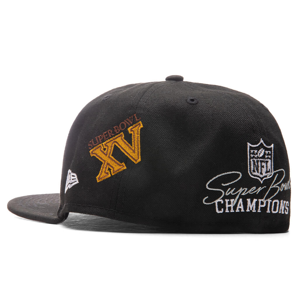 Count The Rings 59FIFTY Fitted - Las Vegas Raiders