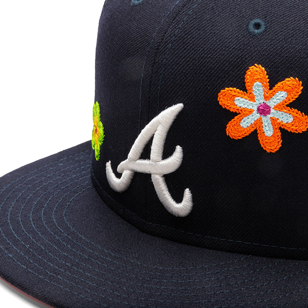 Floral Series 59FIFTY Fitted - Atlanta Braves