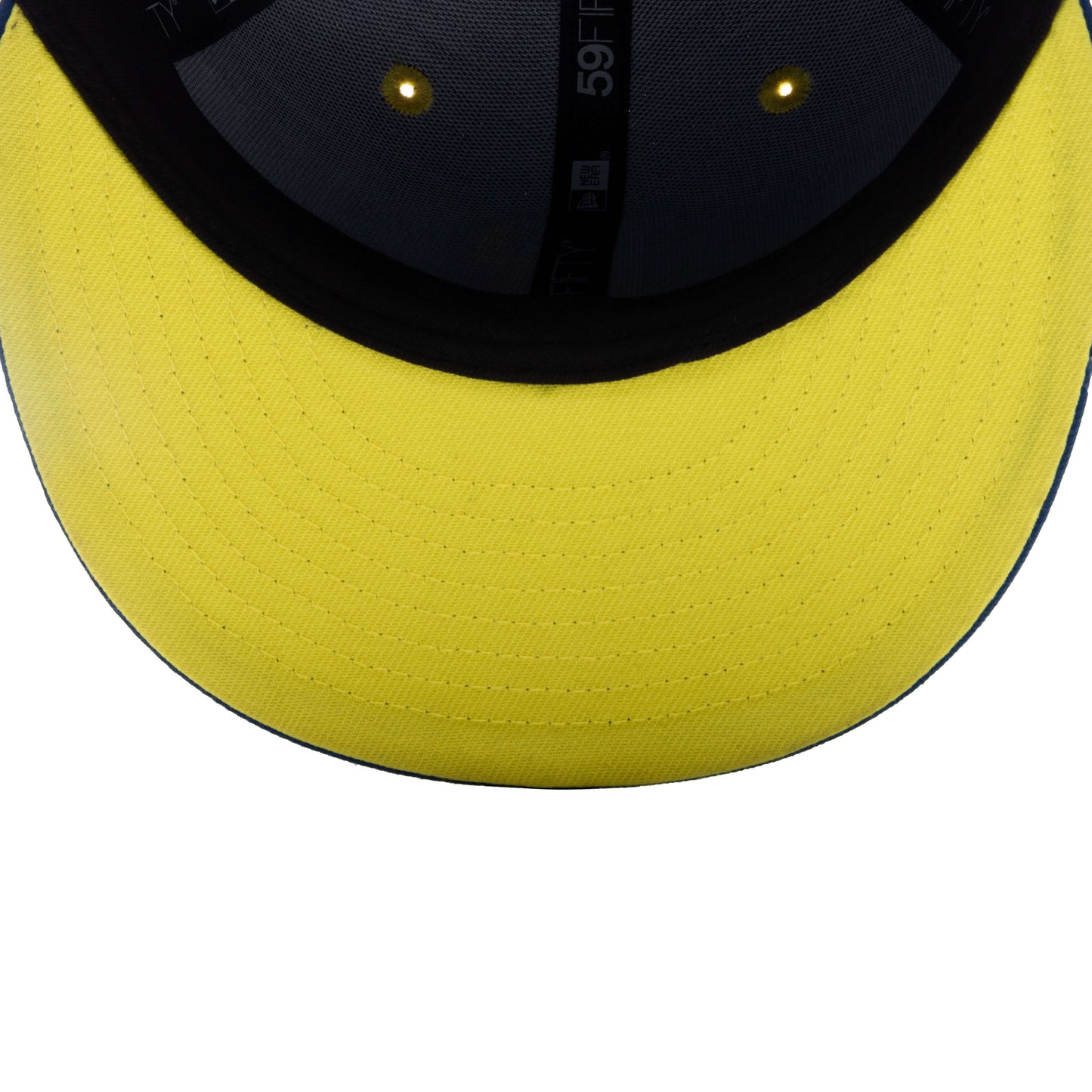 Feature x New Era 59FIFTY Collegiate F - Blue Azure/Yellow