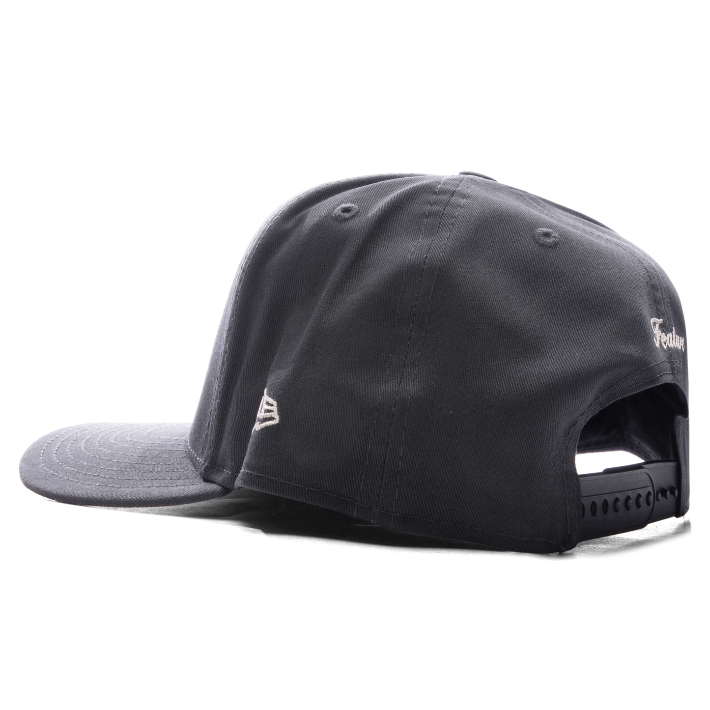 Feature x New Era 9FIFTY Curved A-Frame Old English F Snapback - Graphite
