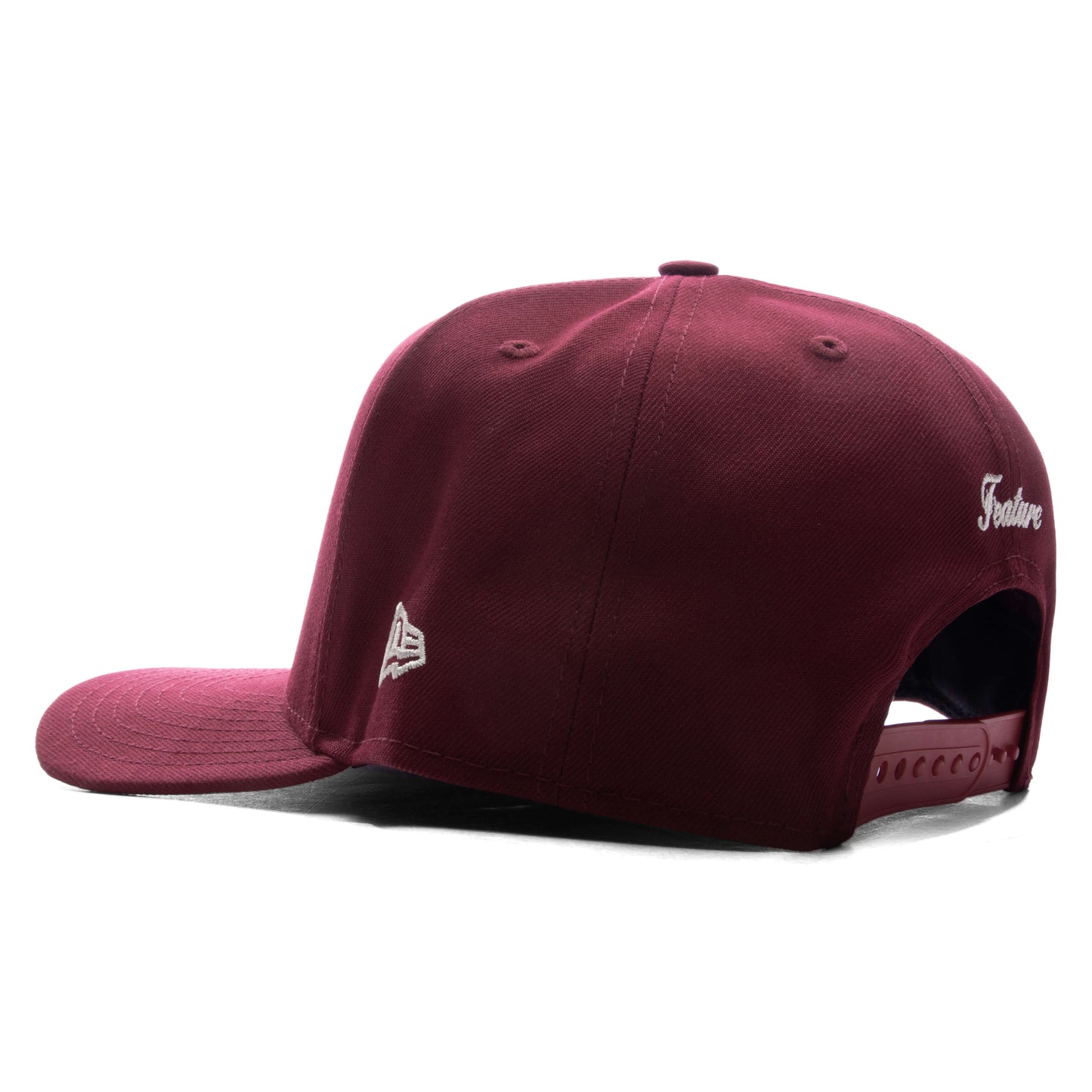 Feature x New Era 9FIFTY Curved A-Frame Old English F Snapback - Scarlet