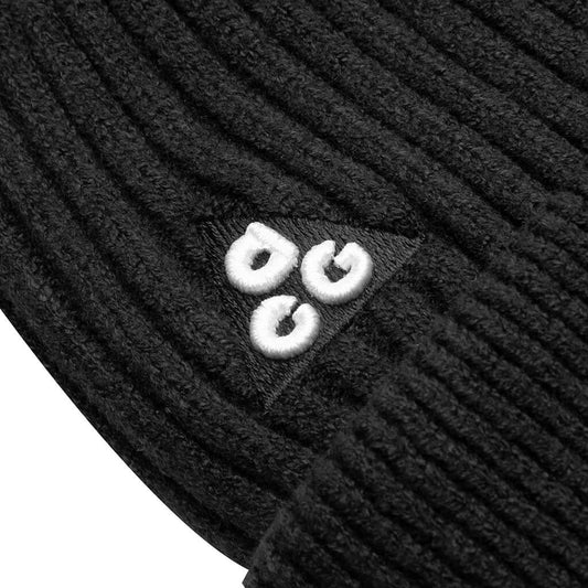 ACG Cuffed Beanie - Black/Black