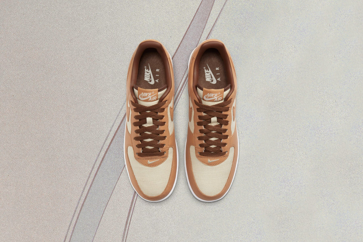 Air Force 1 'Acorn' - White/Underbrush
