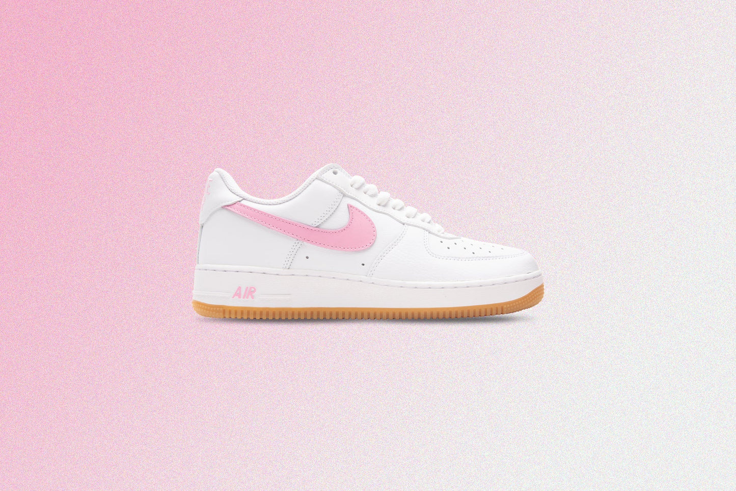 Air Force 1 Low Retro - White/Pink/Gum Yellow
