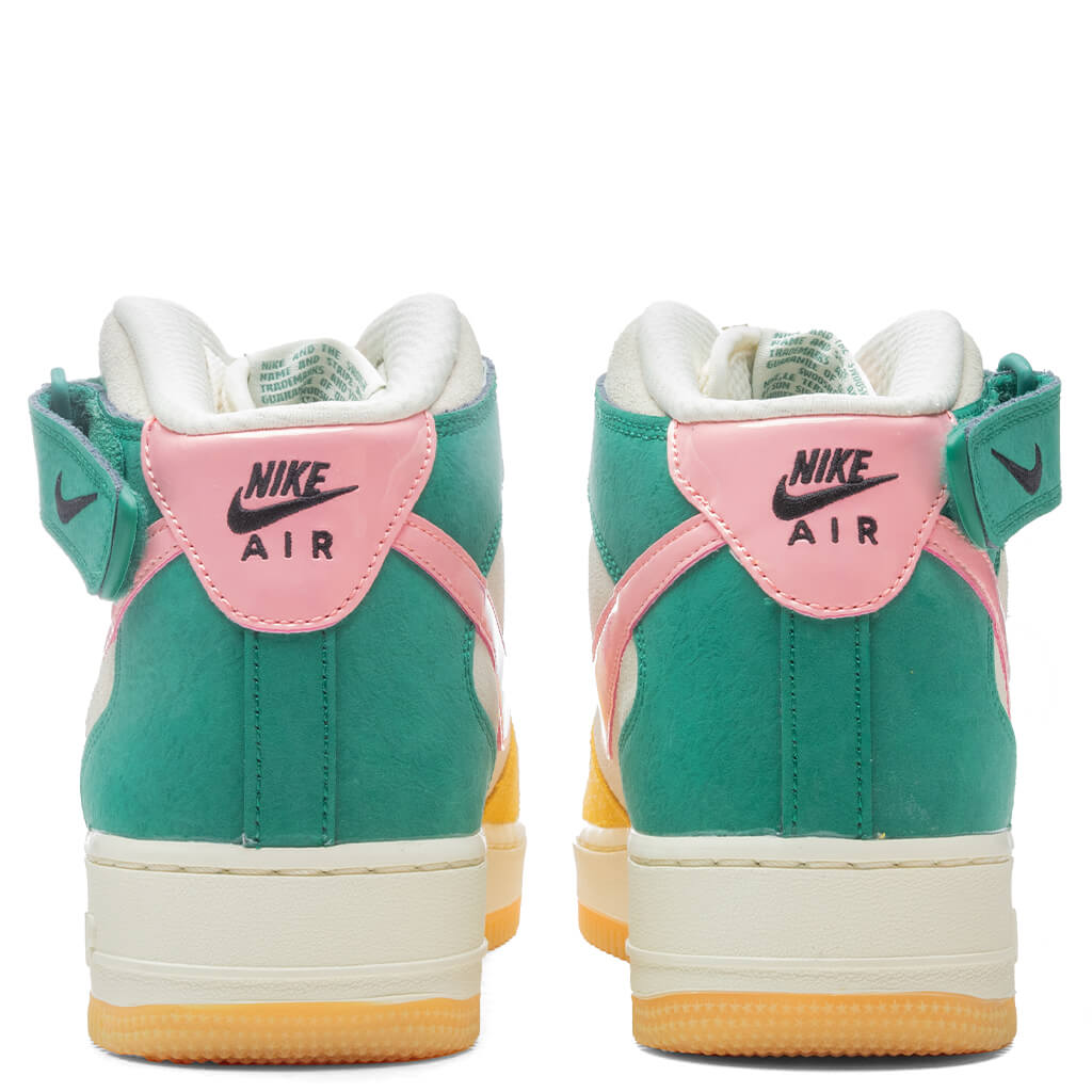 Air Force 1 Mid - Coconut Milk/Bleached Coral/Vivid Sulfur