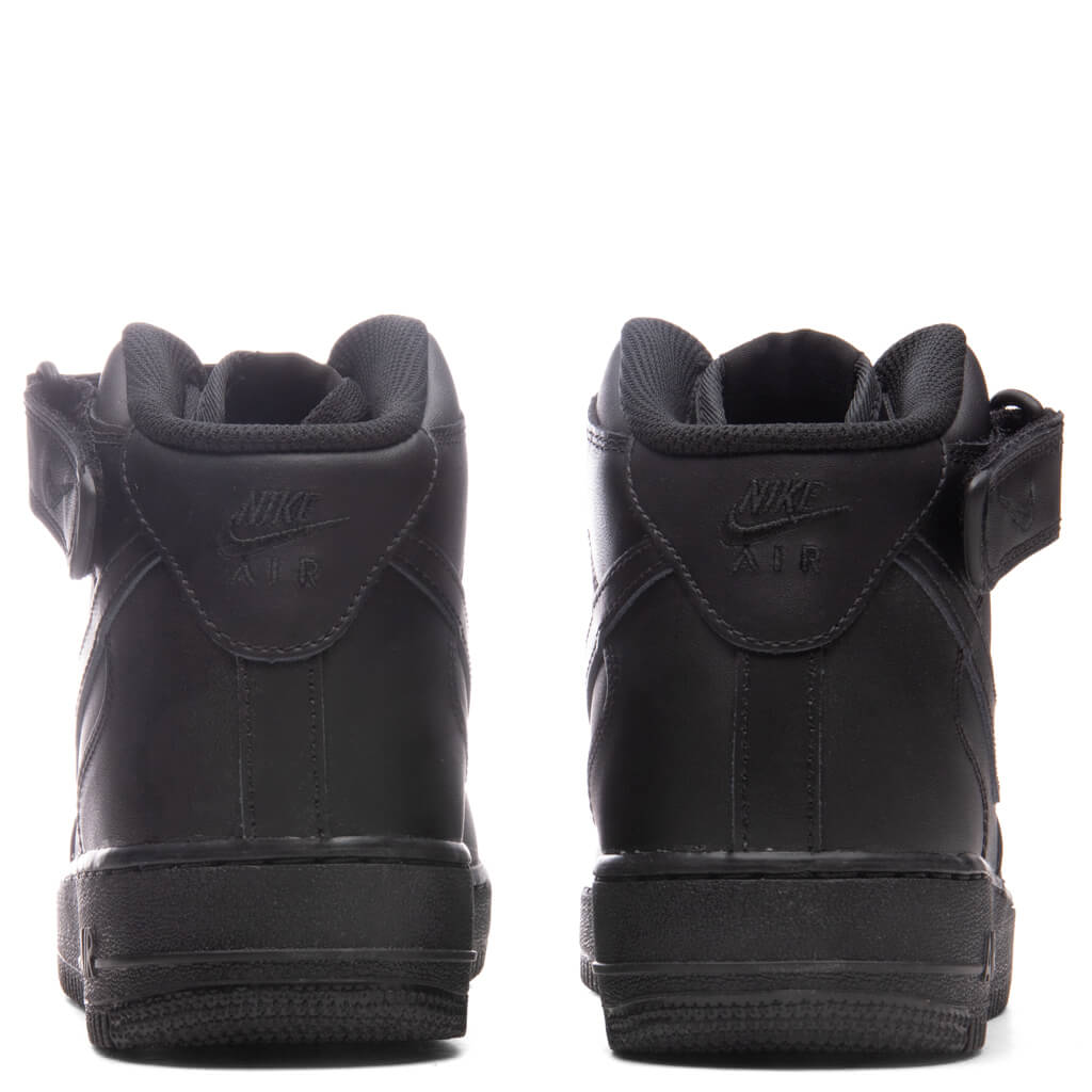Air Force 1 Mid '07 - Black/Black