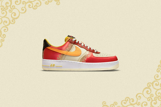 Air Force 1 '07 PRM ‘Little Accra’ - Habanero Red/Light Curry/Coconut Milk
