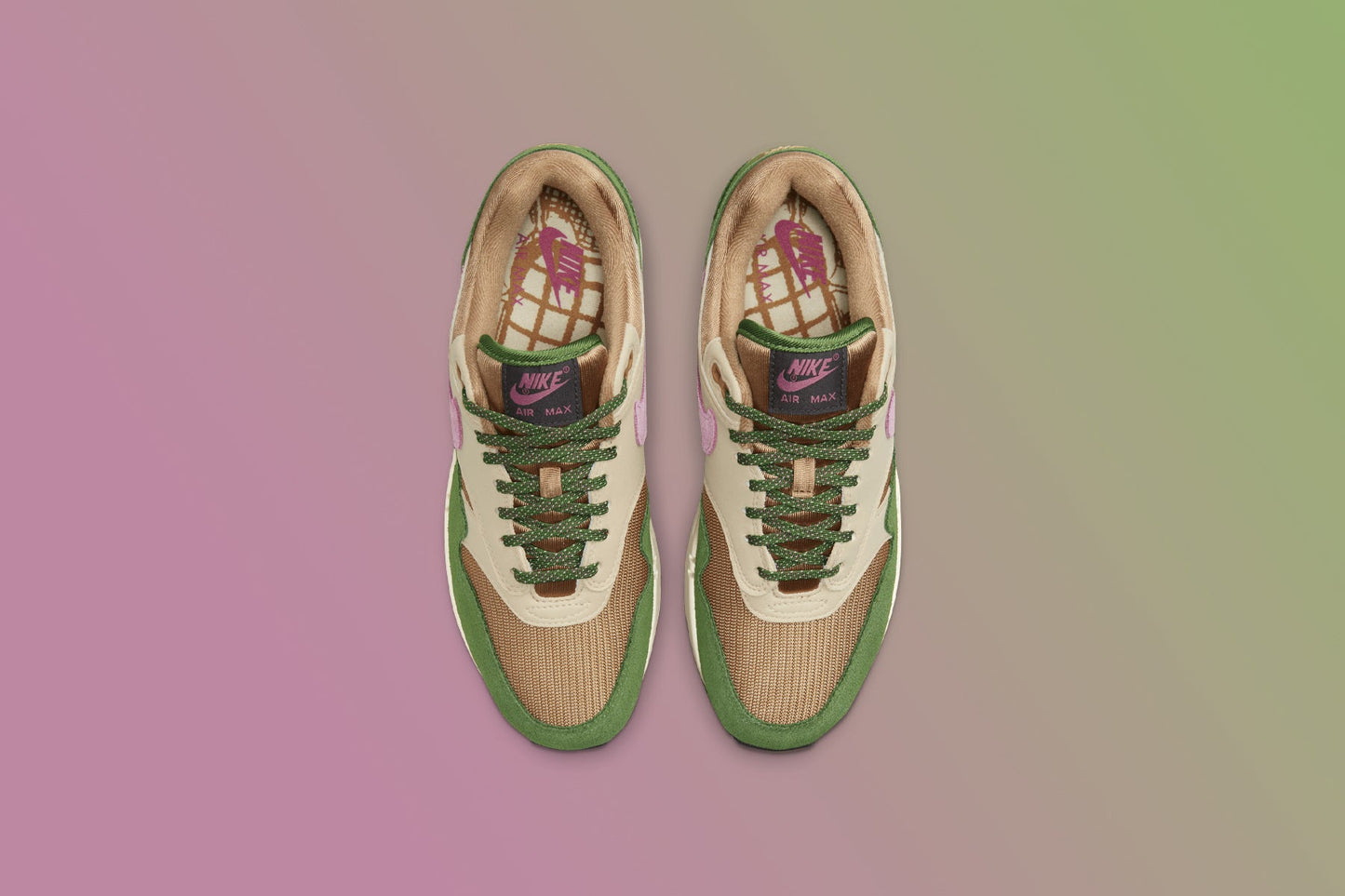 Air Max 1 NH - Treeline/Light Bordeaux/Dark Driftwood