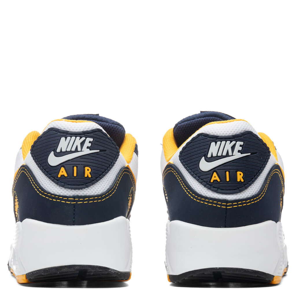 Air Max 90 - White/University Gold/Midnight Navy