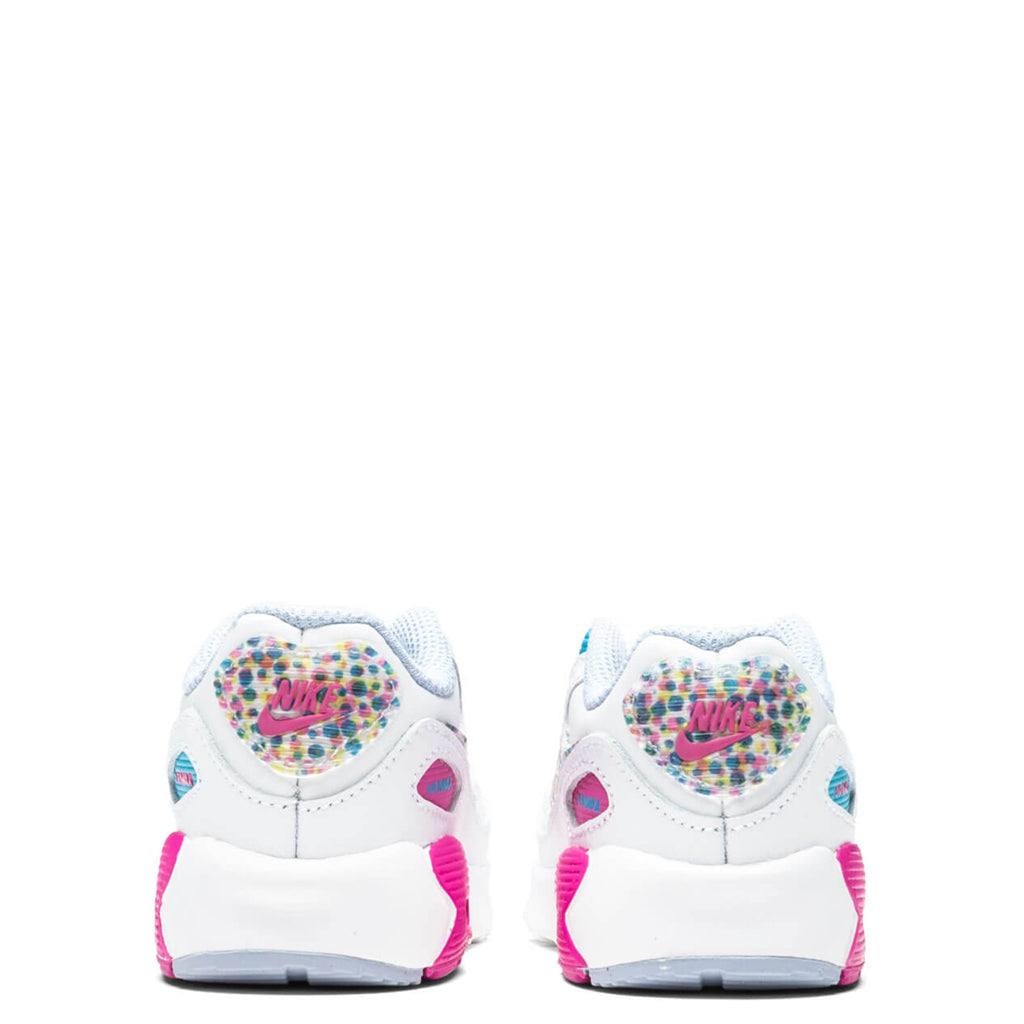 Air Max 90 LTR SE (TD) - White/Multi/Active Fuchsia