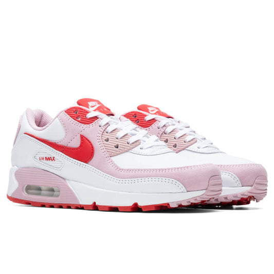 Women's Air Max 90 "V-Day" - White/University Red