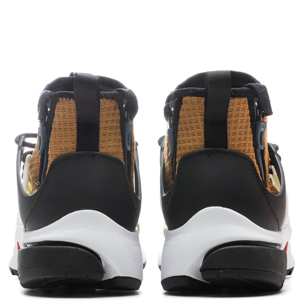 Air Presto Mid Utility - Bicycle Yellow/Cinnabar/Wheat