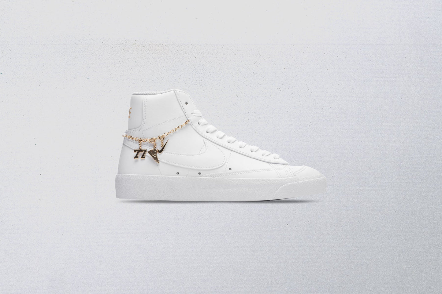 Women's Blazer Mid '77 LX - White/White/Metallic Gold