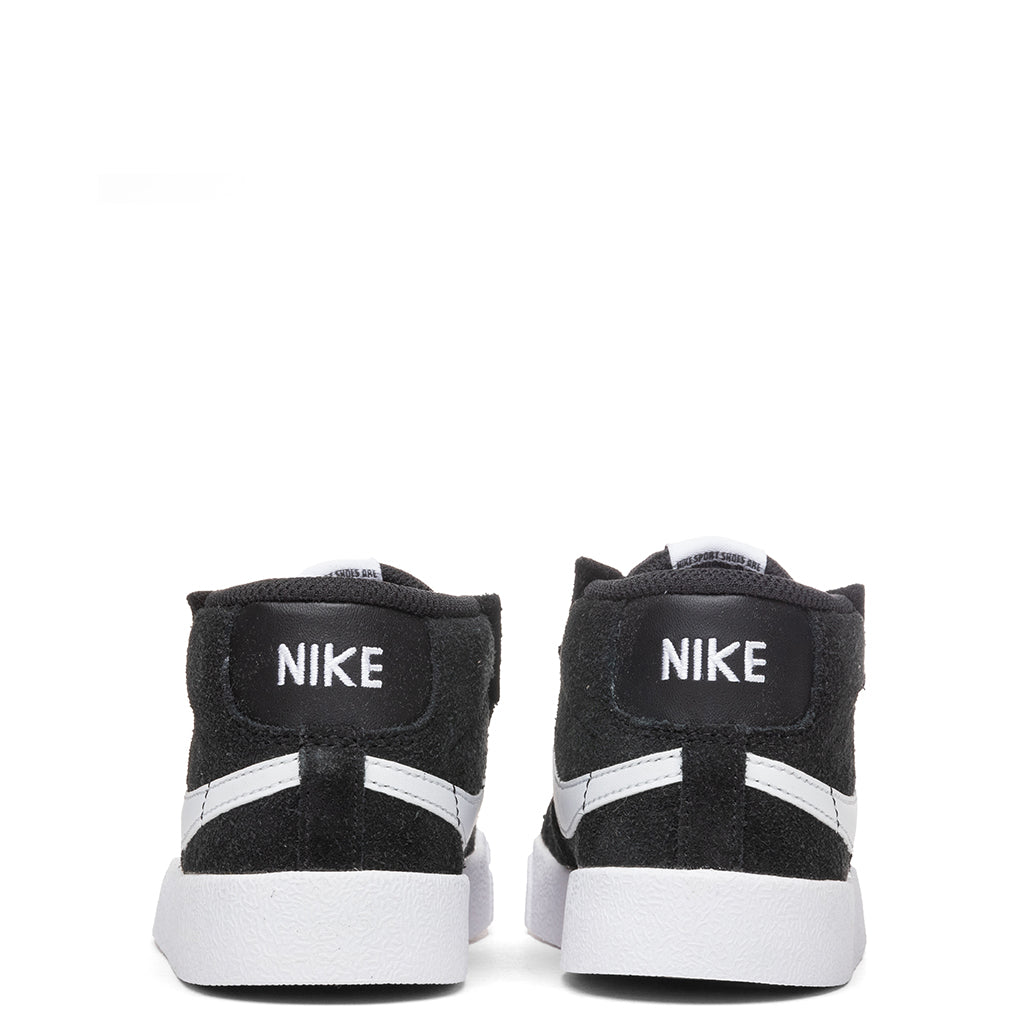 Blazer Mid '77 Suede (TD) - Black/White/Total Orange