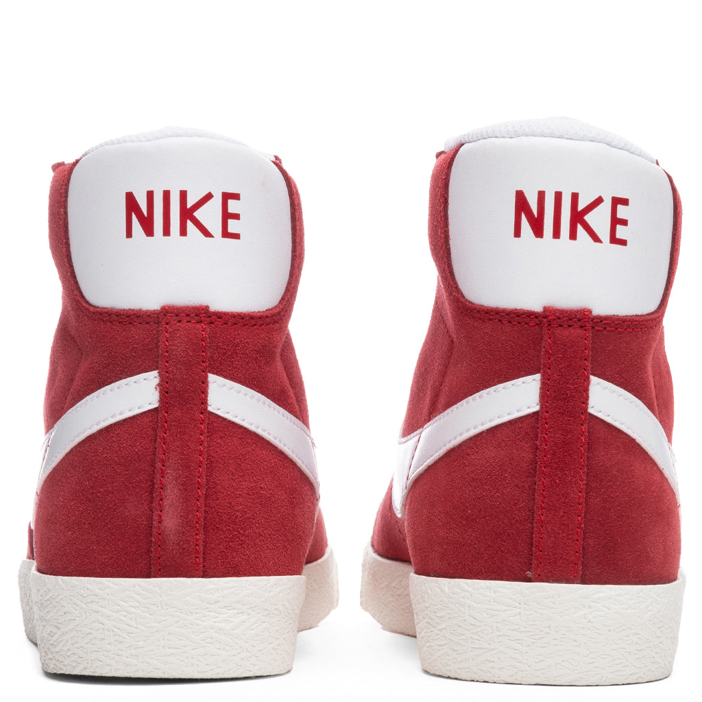 Blazer Mid Suede (GS) - Gym Red/White