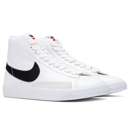 Blazer Mid (GS) - White/Black